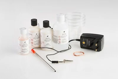 Белое золото родий кольцо покрытие комплект исправляет пожелтевшие кольца - Изображение 1 из 3