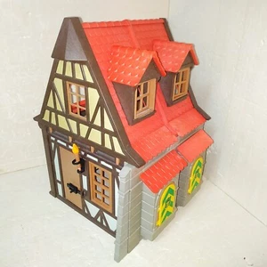PLAYMOBIL - Lote Steck Medieval Vintage Casa del Castillo Caballeros 3666 - Imagen 1 de 7
