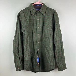 Vintage Pendleton 1957 Archive Edition Lodge Fit Hemd Gr. M grün kariert Schurwolle - Bild 1 von 9