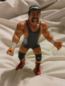 Figura de lucha libre vintage WCW Galoob 1990 Rick Steiner Dogface Gremlin WWF WWE - Imagen 1 de 4