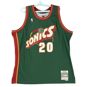 Mitchell & Ness Seattle SuperSonics Gary Payton 1996 grün Swingman Trikot Gr.2XL - Bild 1 von 9