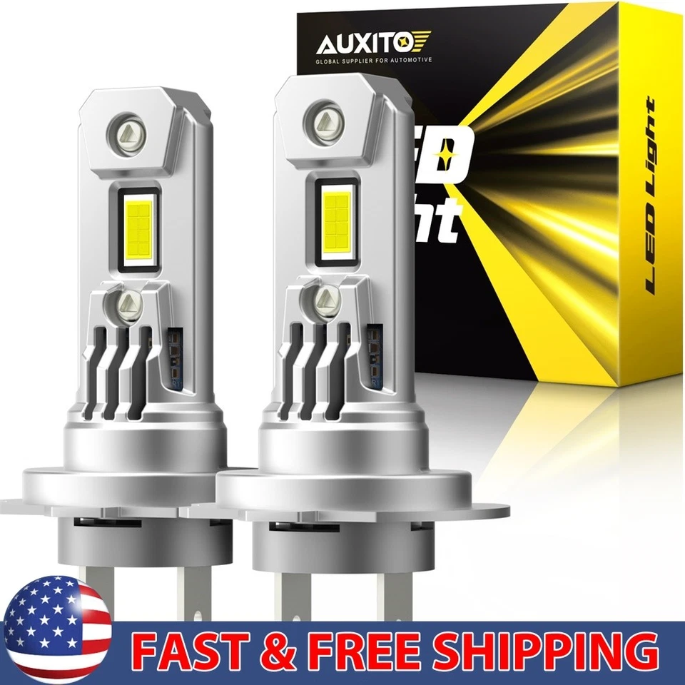 H7 LED Headlights Bulb Beam Low Conversion Super Bright Canbus Plug&Play 2/4X - Image 1 of 4