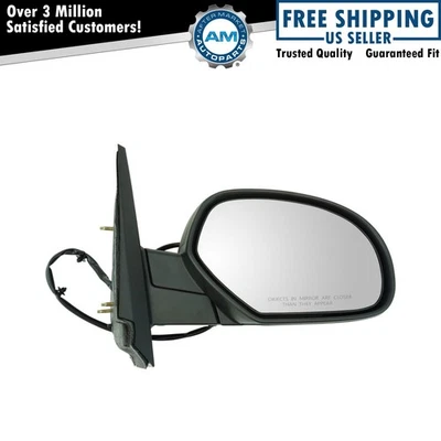 Right Side Mirror Power Heated RH For 07-14 Chevrolet Silverado 1500 - Image 1 of 4