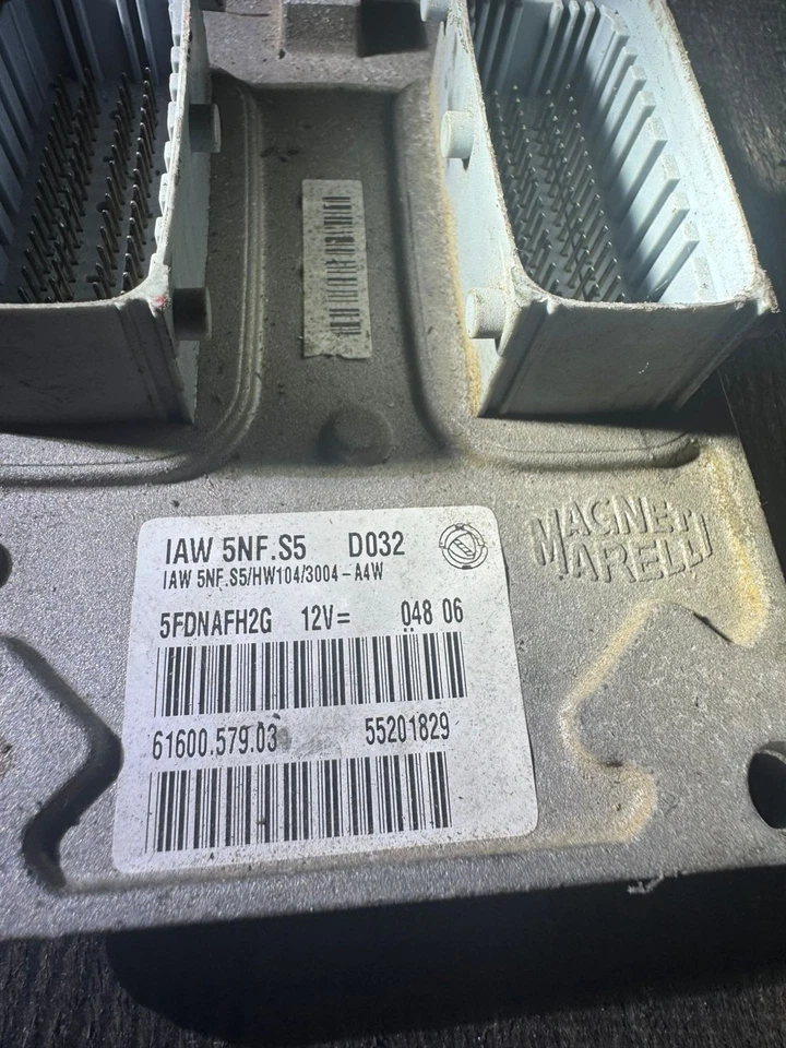 55201829 Magneti Marelli IAW5NF.S5 61600.579.03 Fiat Engine ECU - Image 1 of 1