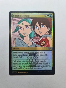 Eureka Moment foil Eureka Seven MAGIC GATHERING ALTERED ART HAND PAINT - Picture 1 of 12