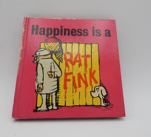 Happiness is a Rat Fink by Jackie Kannon & Alex Roman (1963) Adult Gag Book - Picture 1 of 7