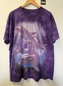 Camiseta De Colección Delfines XL Naturaleza Océano La Montaña - Imagen 1 de 5