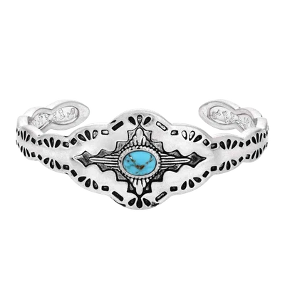 Brazalete Montana Silversmith Damas Montana Skies Western Plata BC6102 Foto 1 de 2