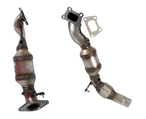 Left and Right Catalytic Converters Flex Pipe Joint Fits 2016-2017 Camaro 3.6L - Picture 1 of 7