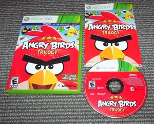 Angry Birds Trilogy for Xbox 360 Complete Fast Shipping! - Picture 1 of 2