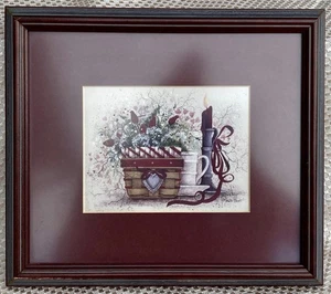 Pewter Heart By Pat Richter Art Print, Framed. - Picture 1 of 3