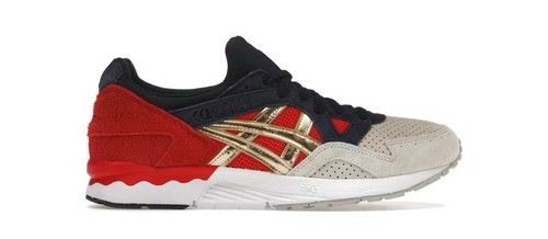 Taglia 12 ASICS Concepts x Gel Lyte 5 Libertea Silver 1201A943 100 SPEDIZIONE VELOCE