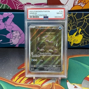 Pokémon Wimpod 191/182 Paradox Rift Ilustración Raro - PSA 8 - Imagen 1 de 1