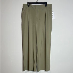 Athleta Damen Pinnacle Bundfaltenhose Hose weites Bein Größe 16 neu mit Etikett - Bild 1 von 7