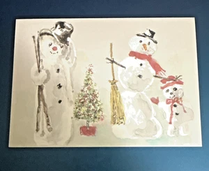 Caja de 10 tarjetas de Navidad de colección de acuarela oddballs - 3 hombres alegres - Imagen 1 de 2