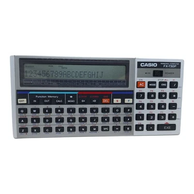 Casio FX-730P Personal Computer + Schutztasche - funktionsfähig +++ gut - Bild 1 von 3