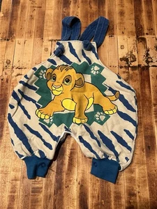 Vintage 90’s Y2K Disney The Lion king Simba Romper - Size 9 Months TOP - Bild 1 von 14