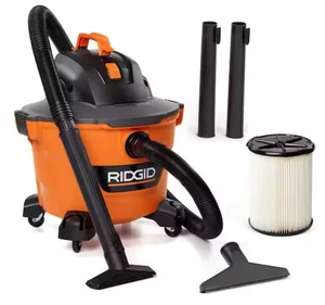 RIDGID_6 Gallon 3.5 Peak HP NXT Shop Vacuum Wet Dry Vac with General Debris. - Picture 1 of 17