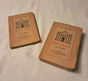 Collezione romana,Garzanti,1946, SATIRE,Giovenale, Persio, Italiano-latino - Foto 1 di 8