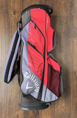 Callaway Chev Org Cart Bag 14 Way Divider W/rain Cover - Image 1 of 4