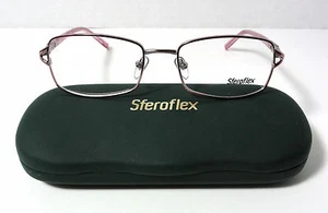 SFEROFLEX Prescription Eyeglass Frames SF 2551-B 299 Pink Eyewear 51-17-135mm - Picture 1 of 1