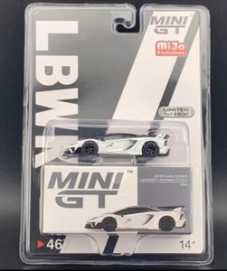 Mini GT LB-Silhouette WORKS Lamborghini Aventador GT EVO Presentation #467 1/64 - Picture 1 of 5