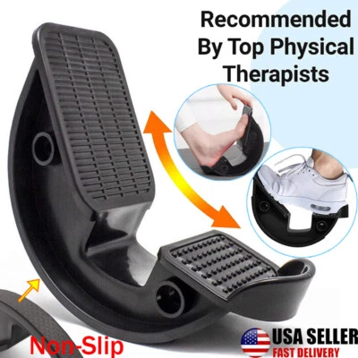 HELLO-MOTORCYCLE Step Stretcher Calf Stretcher Foot Rocker Ankle Leg Trainer Plantar Fasciitis US