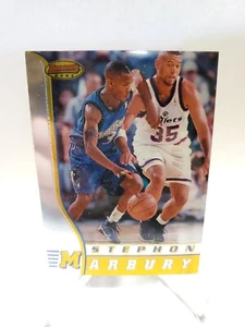 Stephon Marbury 1996-97 Bowman’s Best ROOKIE #R2 - Minnesota Timberwolves - Picture 1 of 3