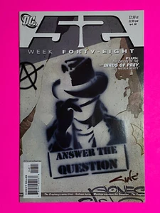 DC 52 WEEK FOURTY-EIGHT #48 (DC 2006) 1ST RENNE MONTOYA AS QUESTION | NM 9.4 - Imagen 1 de 6