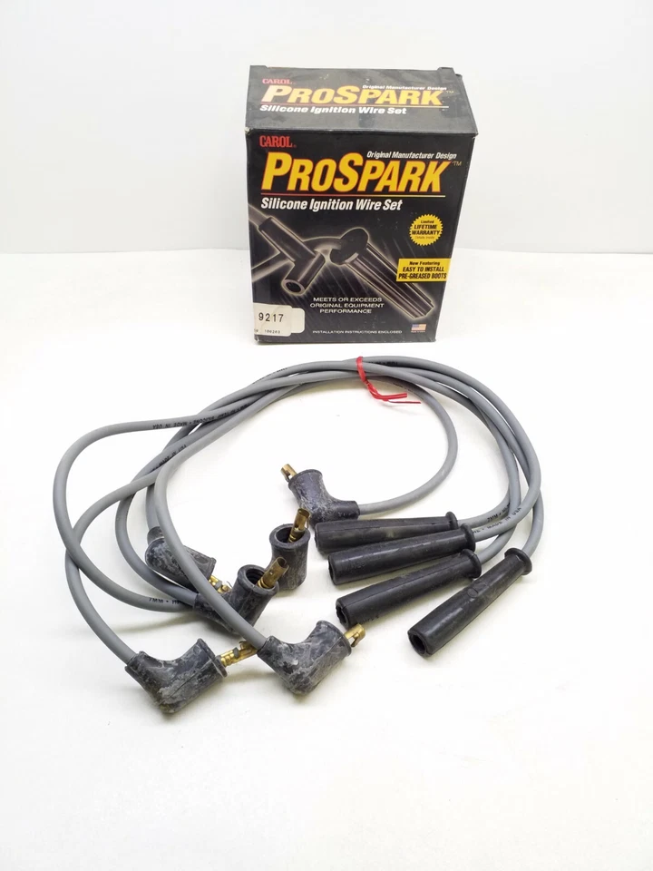 Juego de cables de encendido gris 9217 ProSpark 7 mm para Hyundai Excel 1,5 L 1986 a 1989 Foto 1 de 1