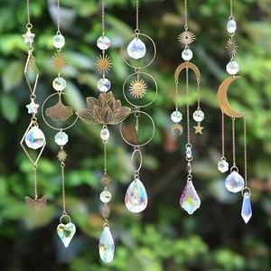 6pcs colorful crystals hanging window prismatic crystal ball rainbow maker - Picture 1 of 6