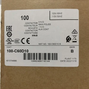 110/120V 60Hz per Contattore 100-C60D10 Ser B 100C60D10 - Foto 1 di 2
