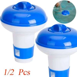 1/2X hxternal Pool Spa Chemical Dispenser Floater for 5" Chlorine Bromine Tablet - Picture 1 of 13