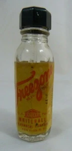 Vintage Whitehall Glass Medicine Bottle FREEZONE Medical Pharmacy Collectible - Picture 1 of 5