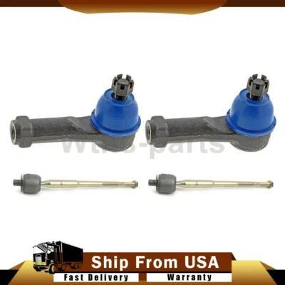 4x Mevotech Tie Rod Ends Front Inner Outer For Honda Odyssey 2002-2004 Foto 1 de 4