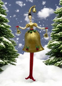 De Colección Bella D'Ball Mascarada Bola Colección Firma Adorno de Navidad Russ - Imagen 1 de 7