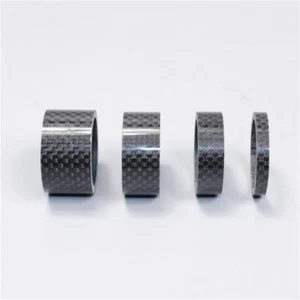 Bike Bicycle Carbon Fiber Headset Spacer 5/10/15/20mm MTB Carbon Fiber Washer - Picture 1 of 4