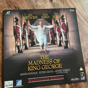 THE MADNESS OF KING GEORGE - NIGEL HAWTHORNE - HELEN MIRREN MINT LASERDISC - Picture 1 of 7