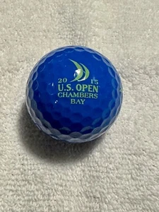 Jordan Spieth handsigniert 2015 Chambers Bay Logo Golfball-US Open Champion - Bild 1 von 9