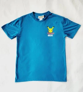 CAMISETA POKEMON JUVENIL Juvenil Talla 16 (XL) AZUL PIKACHU 025 Listo Para Batalla - Imagen 1 de 8