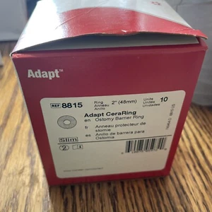 Hollister 8815 Adapt CeraRing Slim Ostomy Barrier Ring 2”, Box of 10 Exp 2028 - Picture 1 of 2
