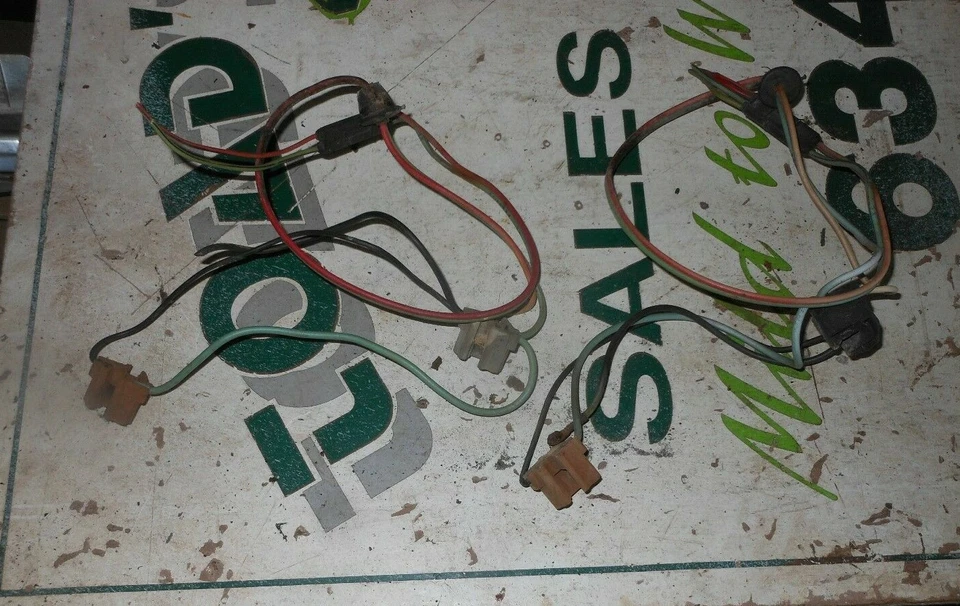 59 Ford Ranch Wagon Galaxy Fairlane Skyliner 1958 arnés de cableado de faros diestro/izquierdo Foto 1 de 1