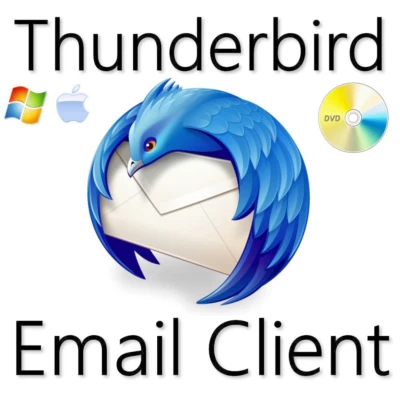 Thunderbird Email and Chat Client | Windows/MacOS | FREE SHIPPING | DVD - Image 1 of 4
