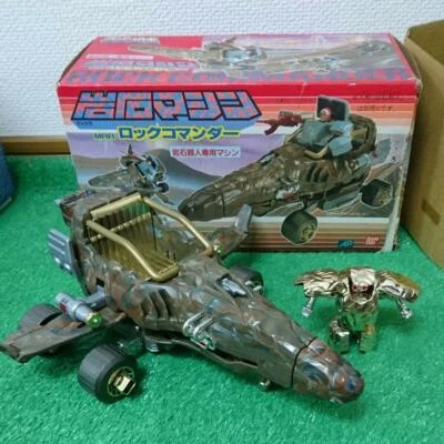 Bandai Machine Robo Rock Commander 1986 Transformers Action Figure Rare - Image 1 of 4