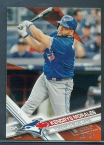 2017 TOPPS MINI ONLINE EXCLUSIVE ORANGE PARALLEL KENDRYS MORALES US106 #'D 03/25 - Picture 1 of 1