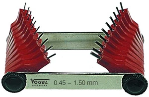 Düsenlehre, 0.45 - 3,0 mm - Bild 1 von 1