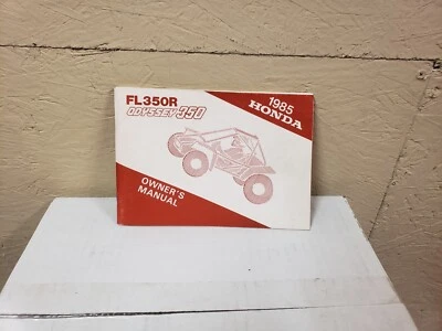 Honda 1985 FL350R Odyssey Brand New Old Stock Factory Owners Manual 31VM0610 - Image 1 of 3