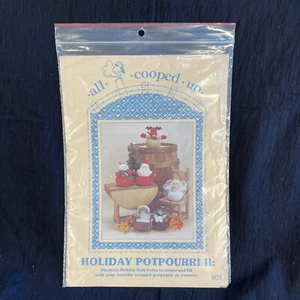 Tutto Cooped Up pattern 503 Holiday Potpourri II rotolo poli non tagliato sei totali - Foto 1 di 2