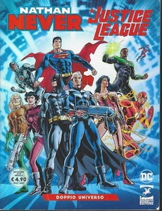 Bonelli - Dc NATHAN NEVER JUSTICE LEAGUE 1 Doppio universo. Imbustato - Foto 1 di 2