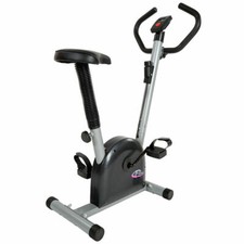 TecTake 401077 Vélo d'Appartement avec Ordinateur LCD